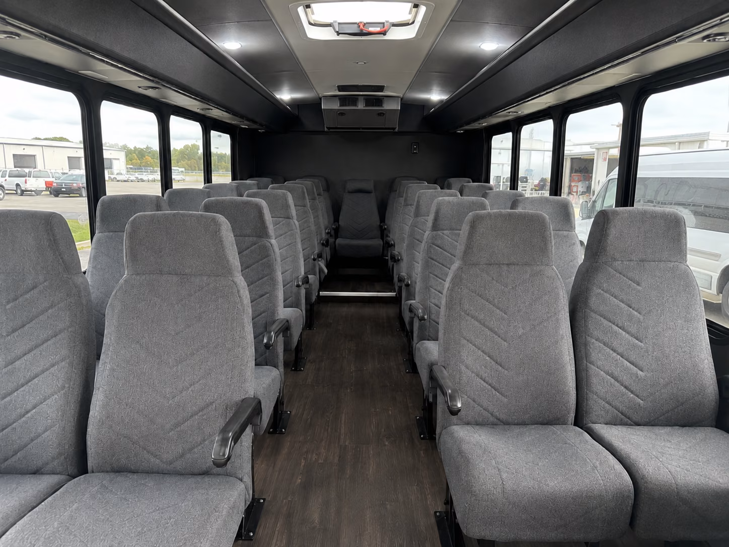 bloomington corporate event transportation onboard seating