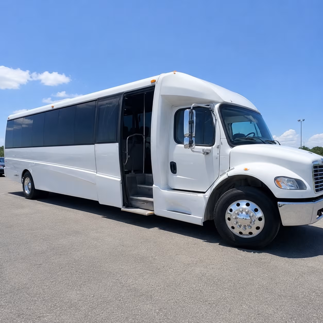 bloomington sporting event transportation onboard seating
