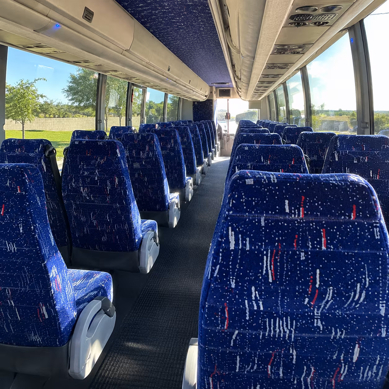 bloomington wedding transportation onboard seating