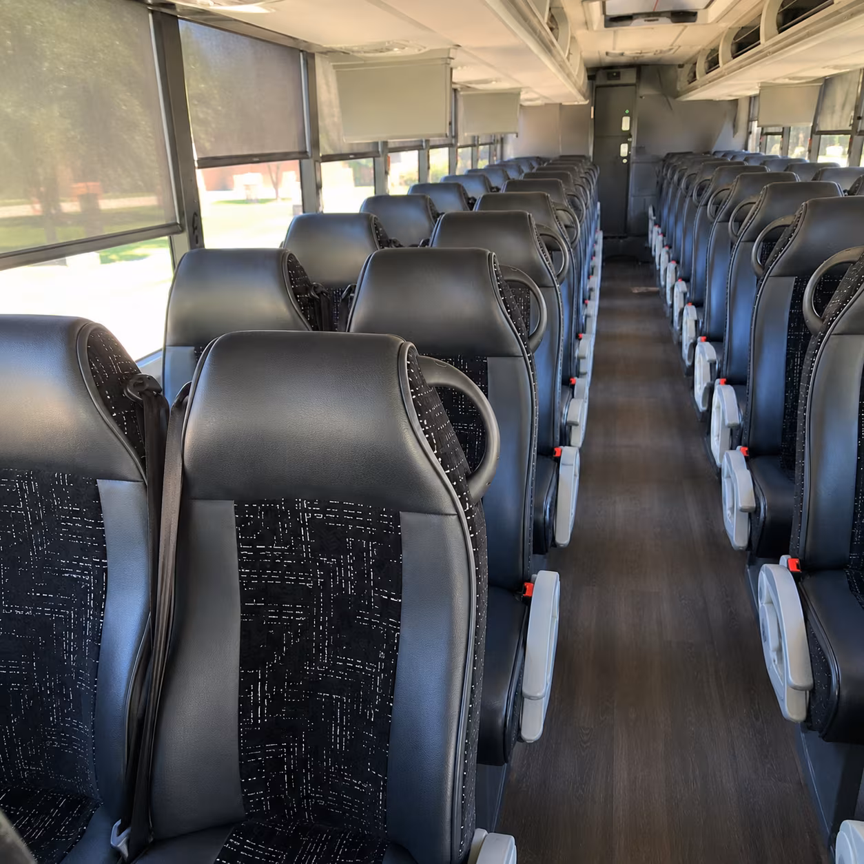 charter buses for corporate team building and off site events