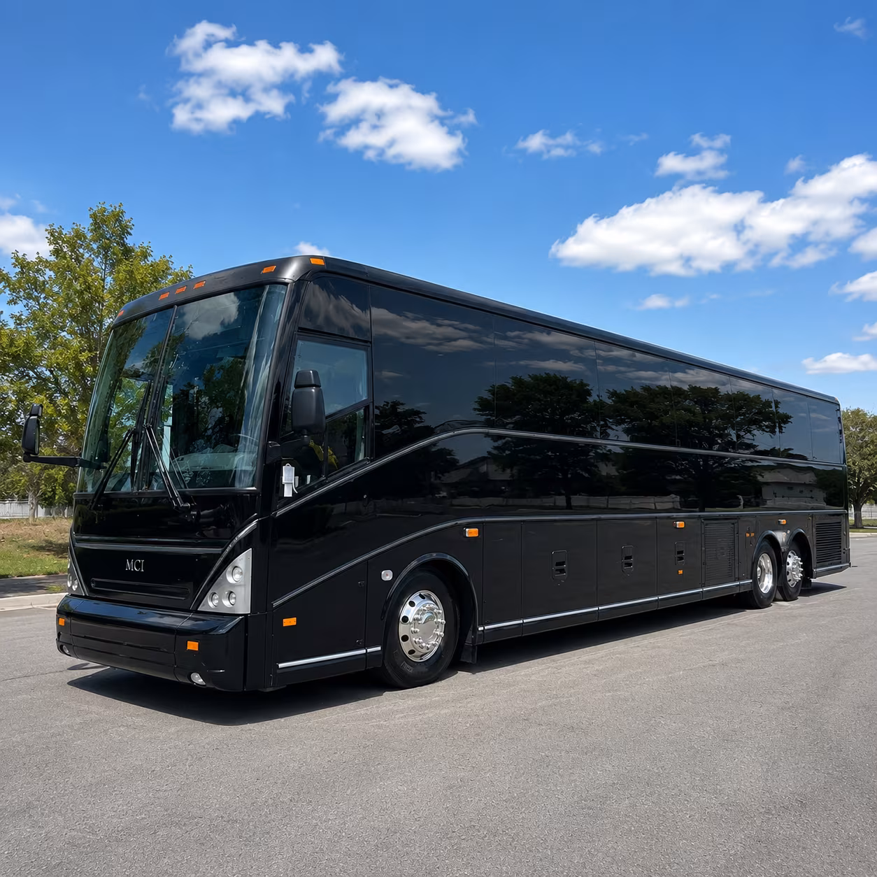 charter buses for large bloomington school and group prom events