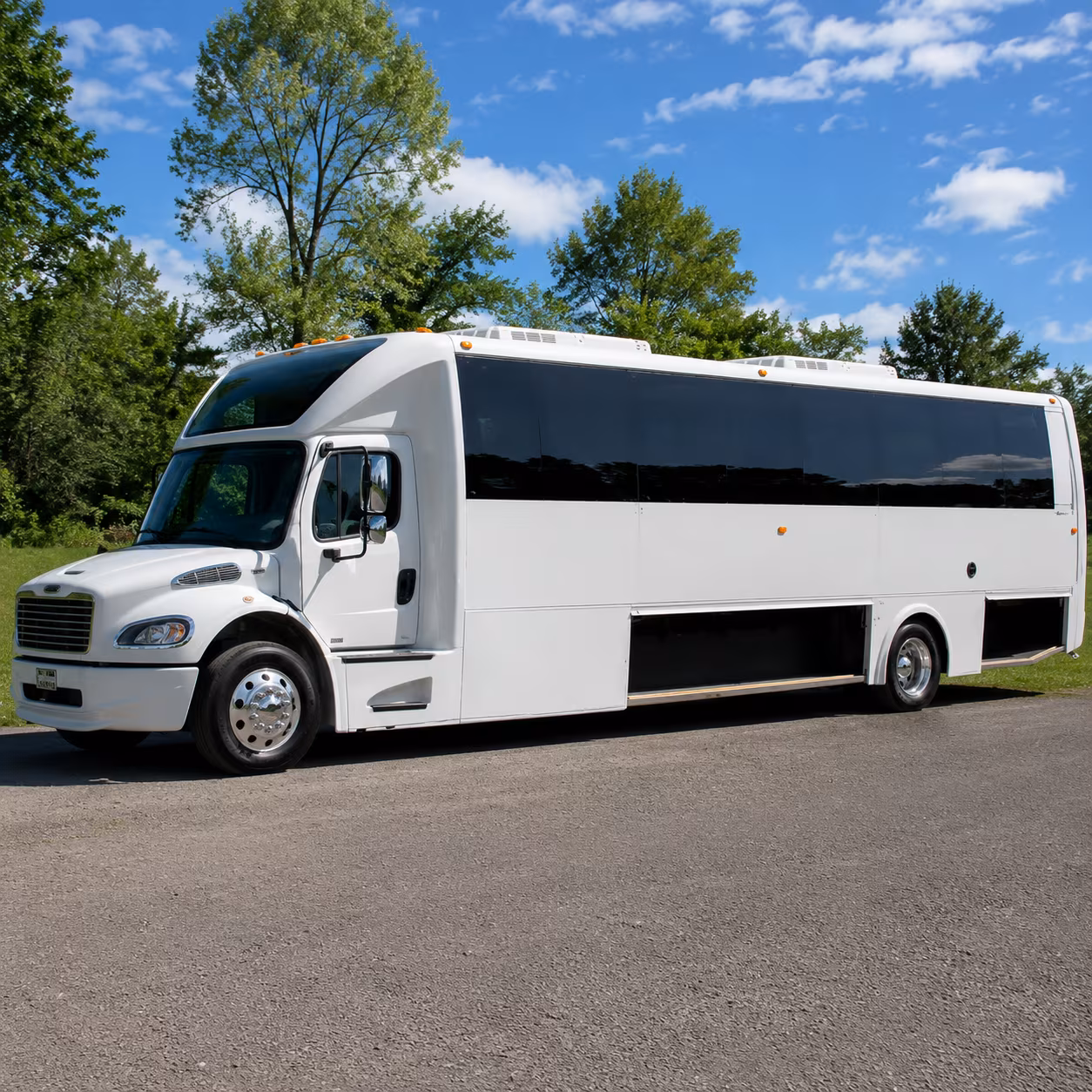 party bus rentals for bloomington area proms at jefferson high school