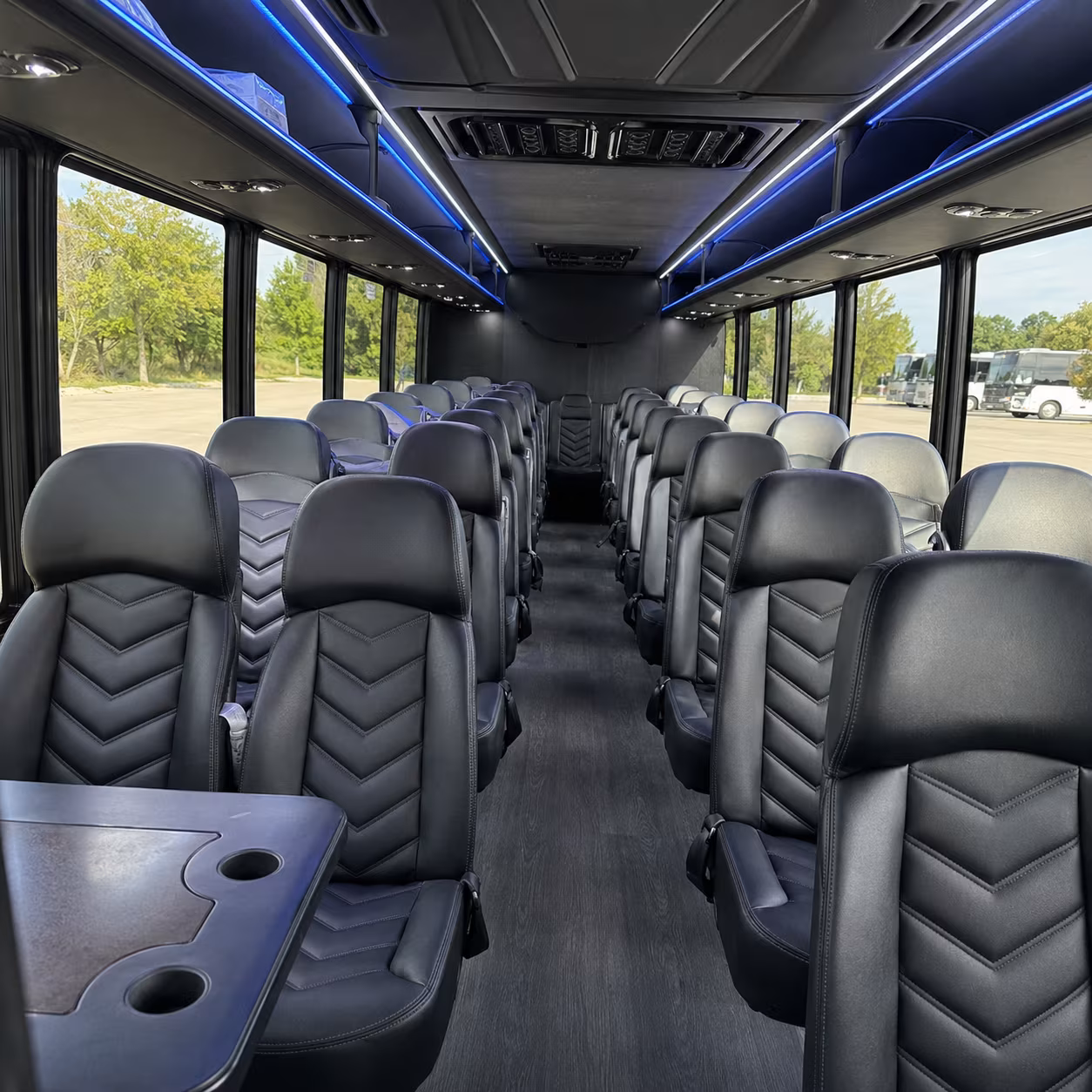 wedding day buses from the mall of america area to reception venues